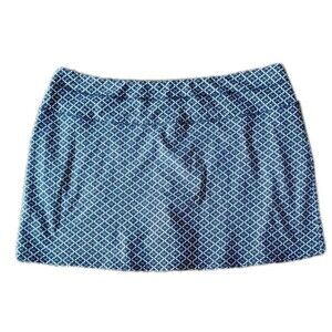 Intro Love The Fit Skort Athletic Skirt Size 3X Navy Blue Tummy Control  Sporty